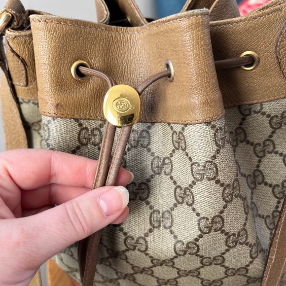 Gucci Vintage Ophidia Bucket Bag - Picture 3 of 16